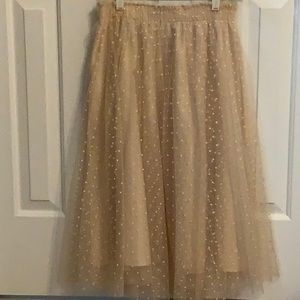 Rare Absolutely Gorgeous Disney Tulle Midi Skirt